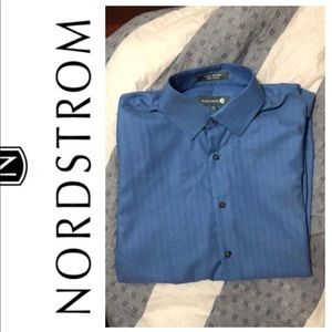 Men’s Nordstrom blue Button up